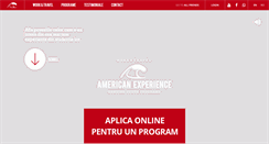 Desktop Screenshot of americanexperience.ro